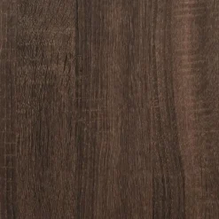 vidaXL Organizador escritorio madera ingeniería marrón 36x26x29,5 cm Marrón roble Discount