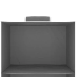 vidaXL Productos Del Hogar-Organizadores de armario colgantes 2 uds con 4 estantes tela