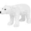 vidaXL Juguetes-Oso polar de peluche de pie blanco XXL