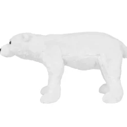vidaXL Juguetes-Oso polar de peluche de pie blanco XXL