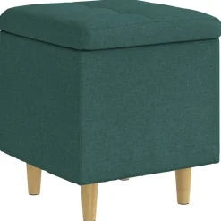vidaXL Sillas-Otomano de almacenamiento 40 x 40 x 45 cm tela