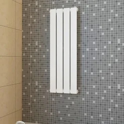 vidaXL Electrodomésticos-Panel calefactor blanco 311mm x 900mm