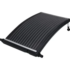 vidaXL Piscina Y Spa-Panel calefactor solar para piscina curvada 110x65 cm