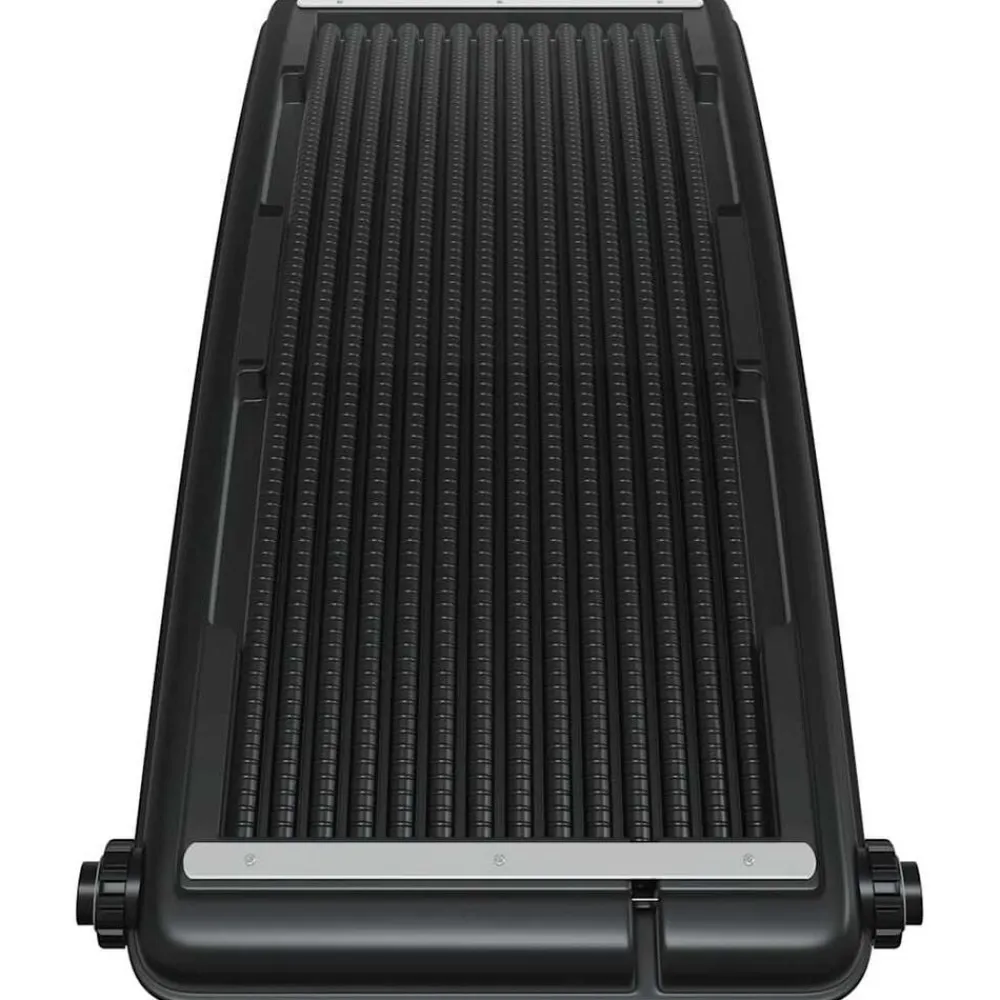 vidaXL Piscina Y Spa-Panel calefactor solar para piscina curvada 110x65 cm