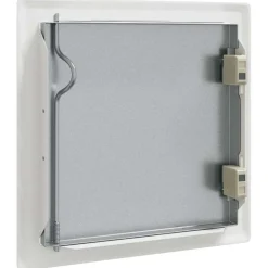 vidaXL Panel de acceso 2 pcs 23 x 23 x 3 cm Acero Hot