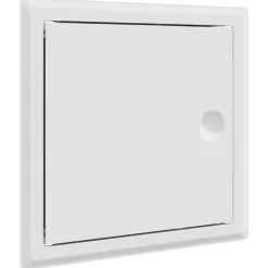 vidaXL Panel de acceso 2 pcs 23 x 23 x 3 cm Acero Discount