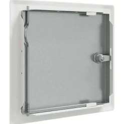 vidaXL Panel de acceso 2 pcs 23 x 23 x 3 cm Acero