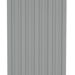 vidaXL Panel de techo 12 pcs 60 x 45 cm Acero galvanizado Gris Sale