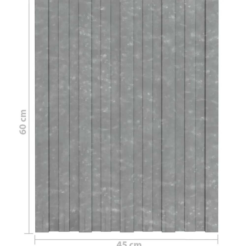 vidaXL Panel de techo 36 pcs 60 x 45 cm Acero galvanizado Plateado Online