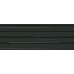 vidaXL Panel de techo 12 pcs 129 x 45 cm Acero galvanizado Antracita Clearance