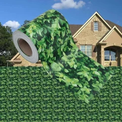 vidaXL Vallas De Jardín-Panel de valla de PVC verde 35x0,19 m