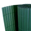 vidaXL Vallas De Jardín-Panel de valla PVC verde 90x300 cm