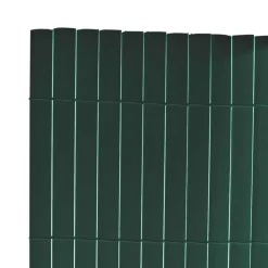 vidaXL Vallas De Jardín-Panel de valla PVC verde 90x300 cm