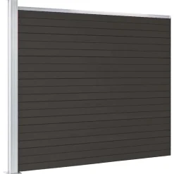 vidaXL Vallas De Jardín-Panel de valla WPC 175x146 cm