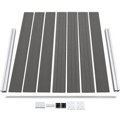 vidaXL Vallas De Jardín-Panel de valla WPC 180x146 cm