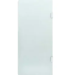 vidaXL Fontanería-Panel privacidad de urinario de pared vidrio templado 90x40 cm