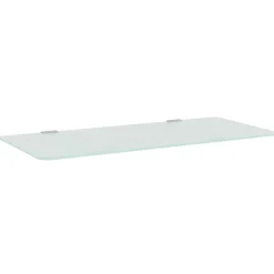 vidaXL Fontanería-Panel privacidad de urinario de pared vidrio templado 90x40 cm