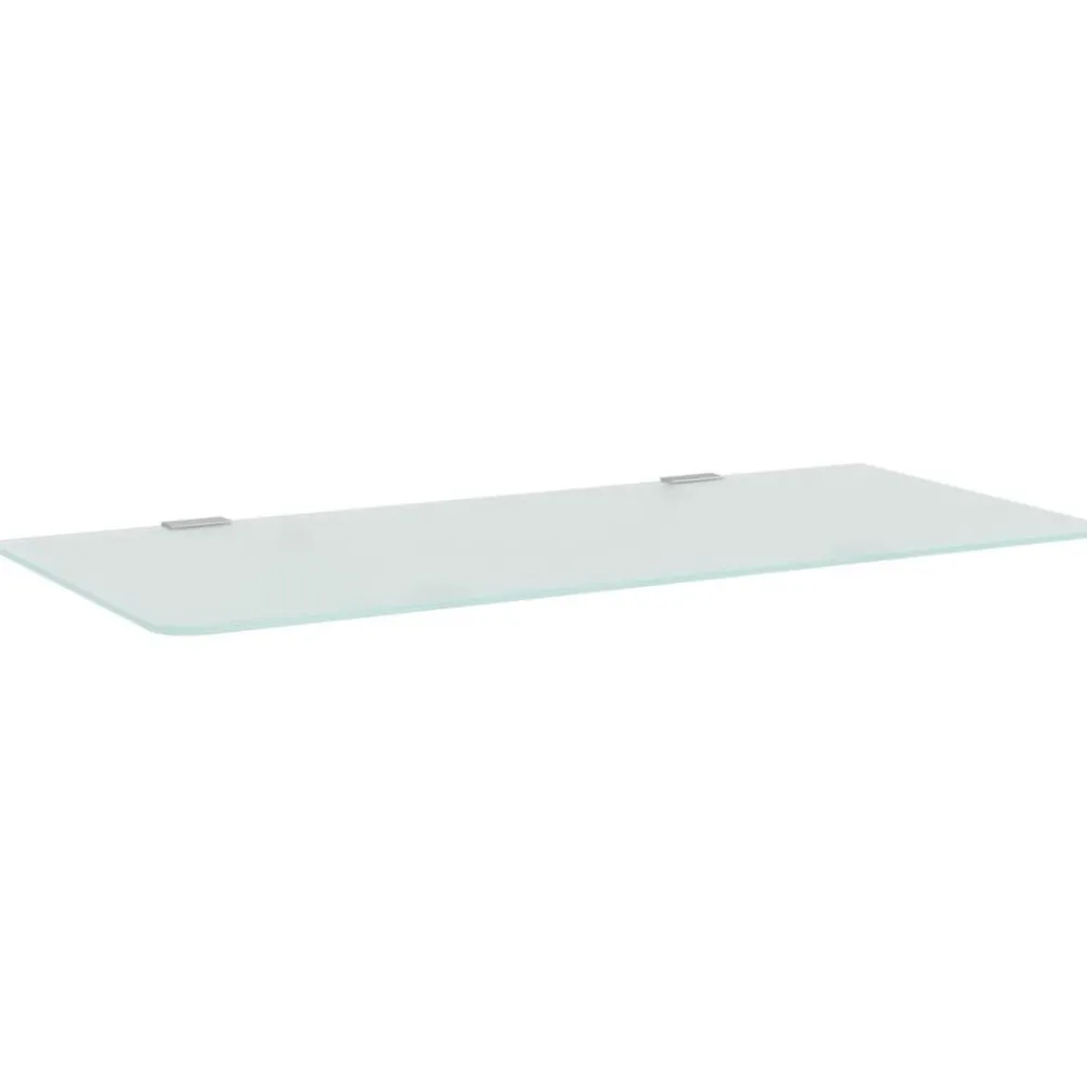 vidaXL Fontanería-Panel privacidad de urinario de pared vidrio templado 90x40 cm