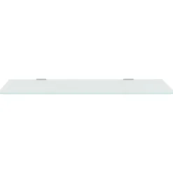 vidaXL Fontanería-Panel privacidad de urinario de pared vidrio templado 90x40 cm