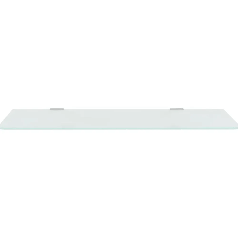 vidaXL Fontanería-Panel privacidad de urinario de pared vidrio templado 90x40 cm