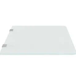 vidaXL Fontanería-Panel privacidad de urinario de pared vidrio templado 90x40 cm