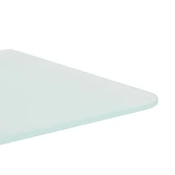 vidaXL Fontanería-Panel privacidad de urinario de pared vidrio templado 90x40 cm