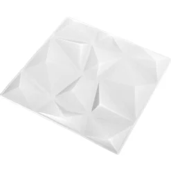 vidaXL Materiales De Construcción-Paneles de pared 12 pcs 50 x 50 cm Espuma XPS