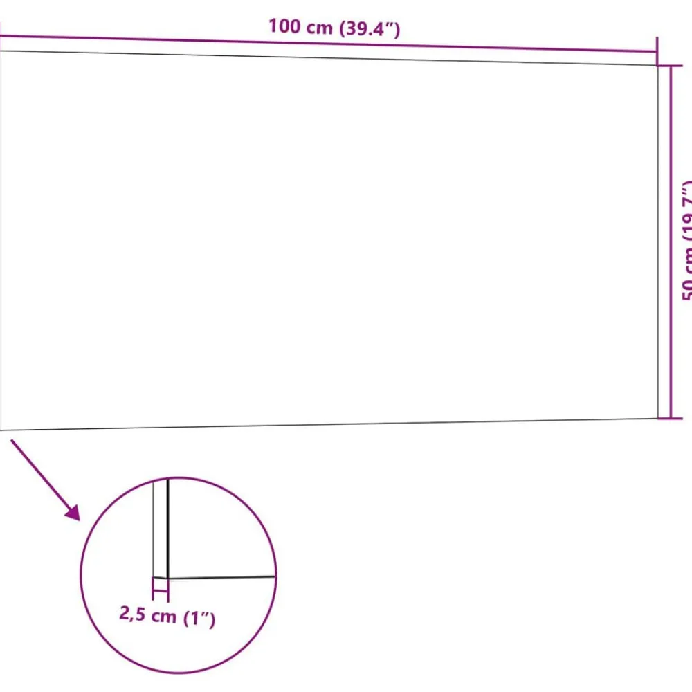 vidaXL Materiales De Construcción-Paneles de pared 10 pcs Marrón Claro 100 x 50 cm Espuma EPS