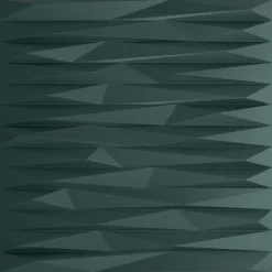 vidaXL Paneles de pared 24 pcs 50 x 50 cm Espuma XPS Verde piedra New