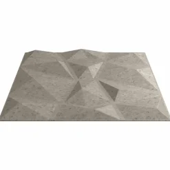 vidaXL Paneles de pared 24 pcs 50 x 50 cm Espuma XPS Gris concreto Online