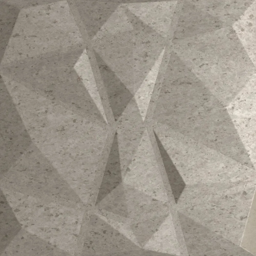 vidaXL Paneles de pared 24 pcs 50 x 50 cm Espuma XPS Gris concreto Online