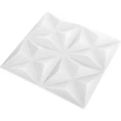 vidaXL Materiales De Construcción-Paneles de pared 48 pcs 50 x 50 cm Espuma XPS