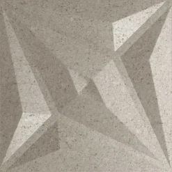 vidaXL Materiales De Construcción-Paneles de pared 24 pcs Betón Estrella 50 x 50 cm Espuma XPS