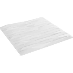 vidaXL Materiales De Construcción-Paneles de pared 48 pcs Blanca 50 x 50 cm Espuma XPS