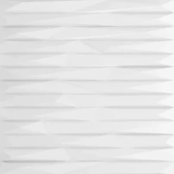 vidaXL Materiales De Construcción-Paneles de pared 48 pcs Blanca 50 x 50 cm Espuma XPS