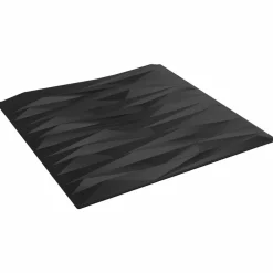 vidaXL Materiales De Construcción-Paneles de pared 24 pcs Piedra Negra 50 x 50 cm Espuma XPS