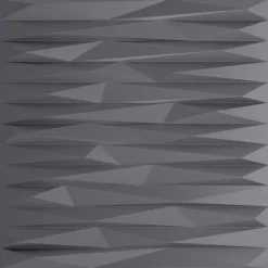 vidaXL Paneles de pared 48 pcs 50 x 50 cm Espuma XPS Gris piedra New