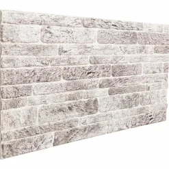 vidaXL Materiales De Construcción-Paneles de pared 10 pcs . 100 x 50 cm Espuma EPS