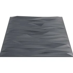 vidaXL Paneles de pared 24 pcs 50 x 50 cm Espuma XPS Gris piedra New