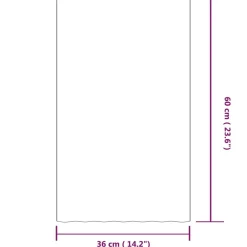 vidaXL Materiales De Construcción-Paneles de tejado 12 unidades acero galvanizado 60x36 cm