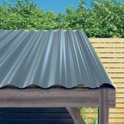 vidaXL Paneles de tejado 12 unidades acero galvanizado 60x36 cm Gris Online