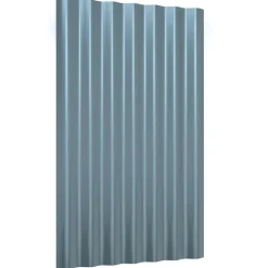 vidaXL Paneles de tejado 12 unidades acero galvanizado 60x36 cm Gris Online