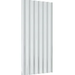 vidaXL Paneles de tejado 36 unidades acero galvanizado marrón 80x36 cm Marr&oacute;n