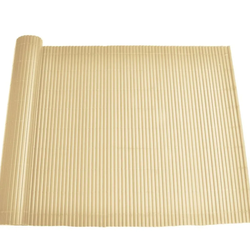 vidaXL Vallas De Jardín-Paneles de Valla Amarillo PVC