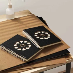 vidaXL Paneles Decorativos 12 pcs 40 x 60 x 0.27 cm Roble negro