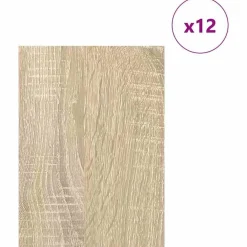 vidaXL Arte Y Ocio-Paneles Decorativos 12 pcs 15 x 21 x 0.27 cm