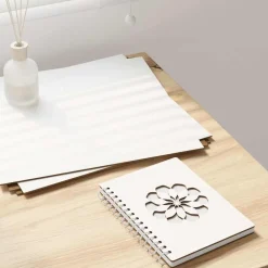 vidaXL Paneles Decorativos 12 pcs 30 x 30 x 0.27 cm White Online