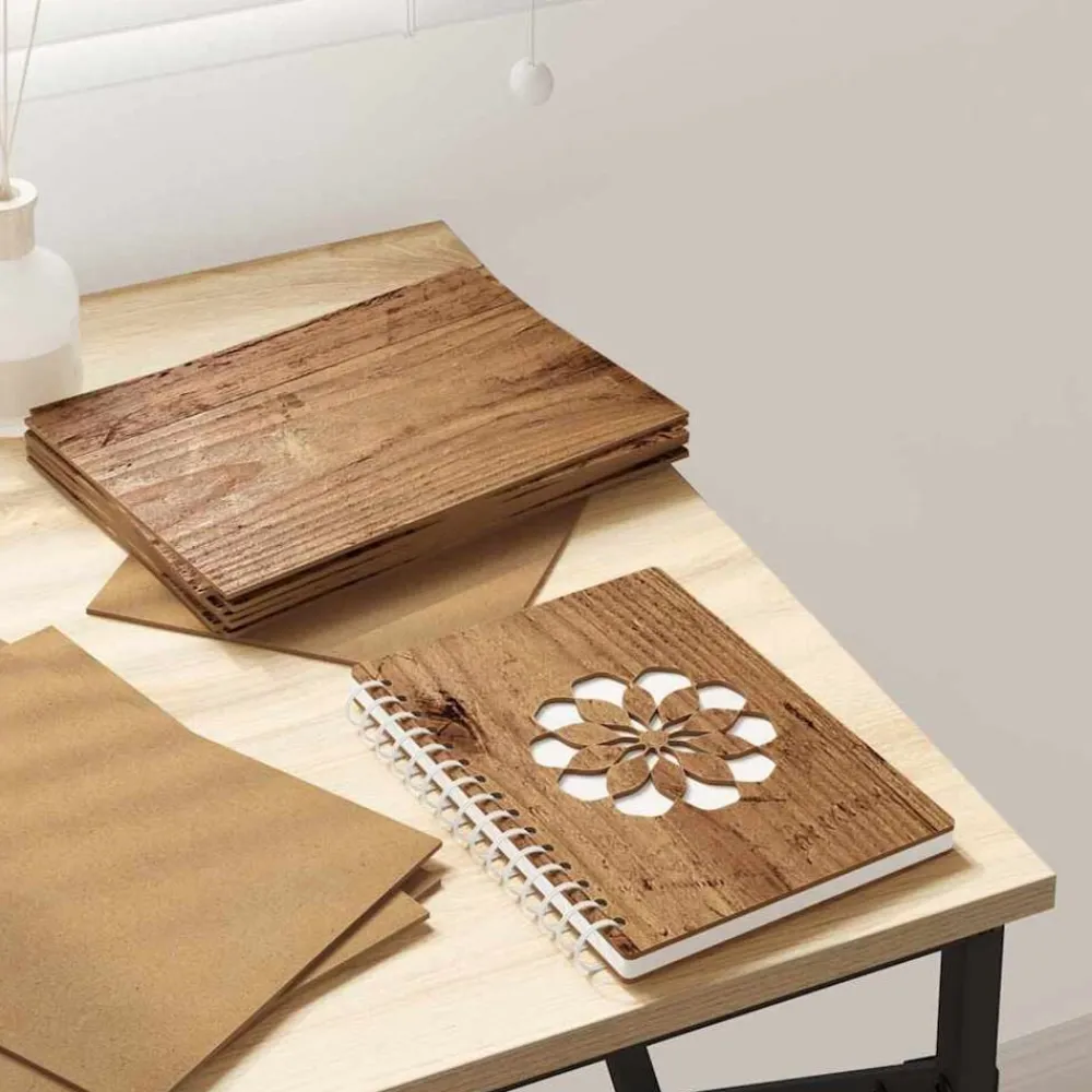 vidaXL Paneles Decorativos 12 pcs Madera vieja 21 x 30 x 0,27 cm Madera envejecida Clearance
