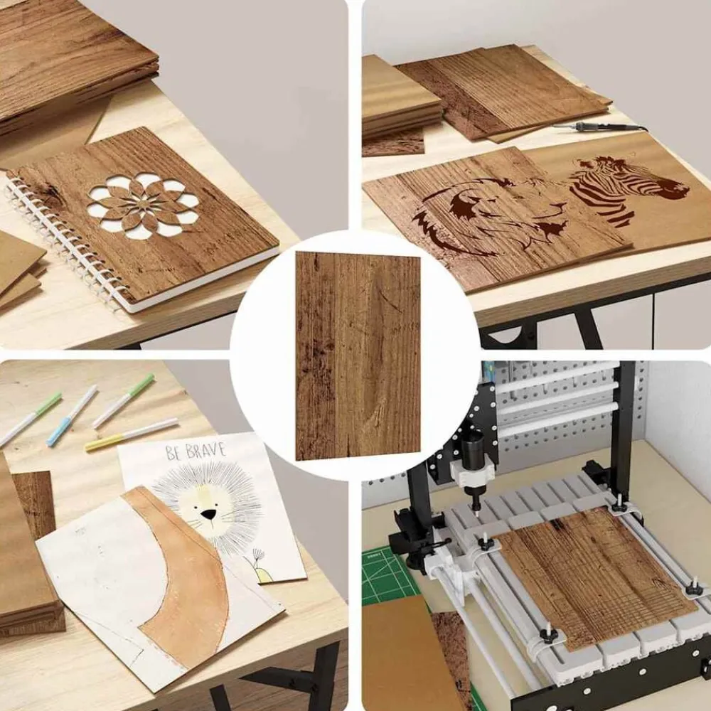 vidaXL Paneles Decorativos 12 pcs Madera vieja 21 x 30 x 0,27 cm Madera envejecida Clearance