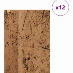 vidaXL Paneles Decorativos 12 pcs Madera vieja 30 x 42 x 0.27 cm Madera envejecida Outlet